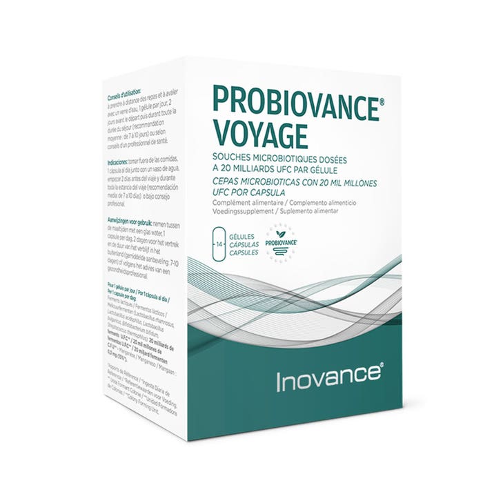 Inovance Probiovance Probiovance Travel X 14 Capsules 14 Gélules