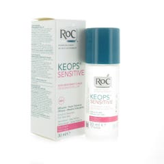 Roc Keops Keops Roll On Deodorant Sensitive Skins Peaux Fragiles 30ml