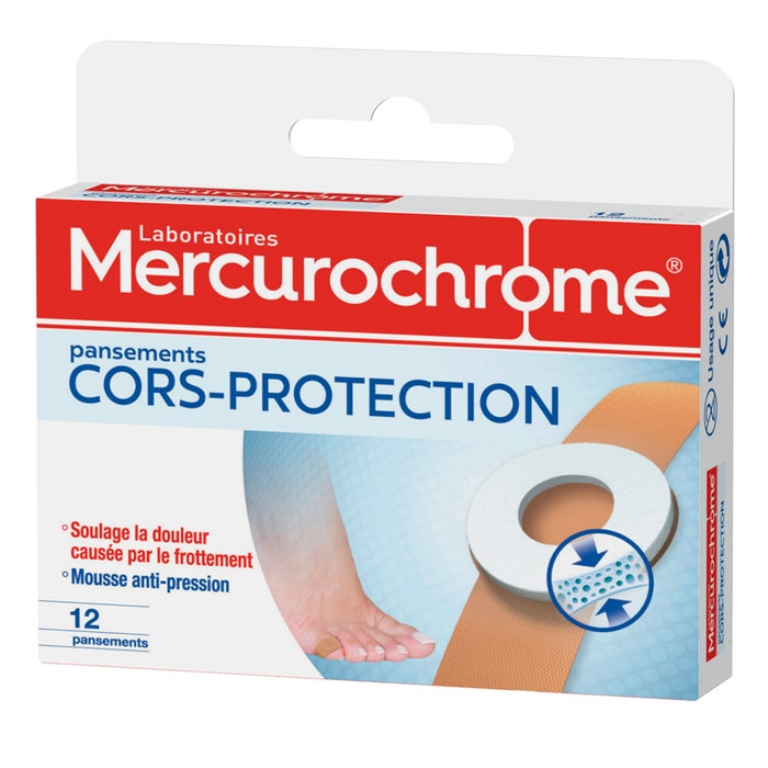 Protective plasters for calluses x12 Mercurochrome