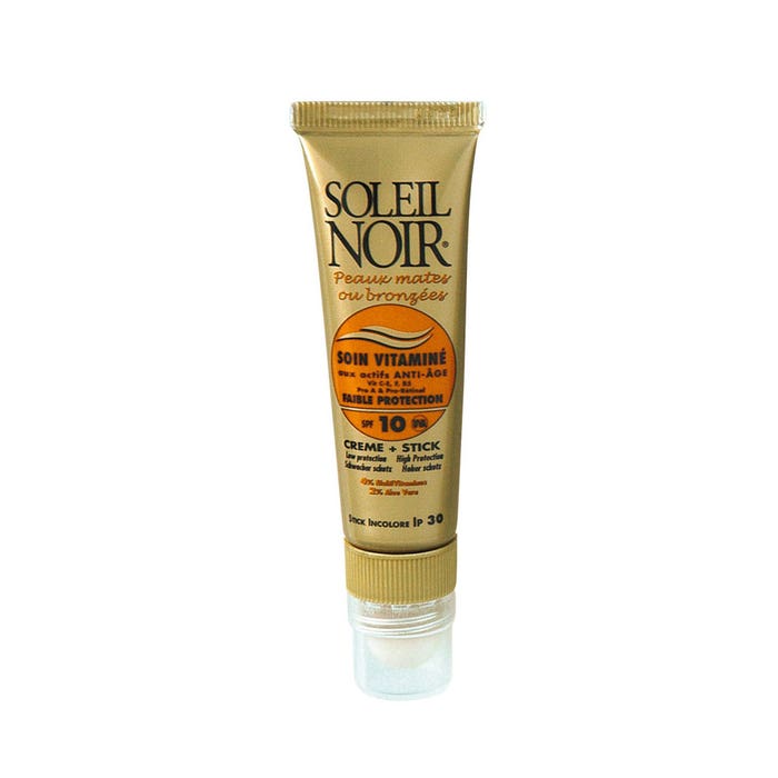 Soleil Noir N°40 Vitamined Care Low Protection Stick Spf10 20 ml