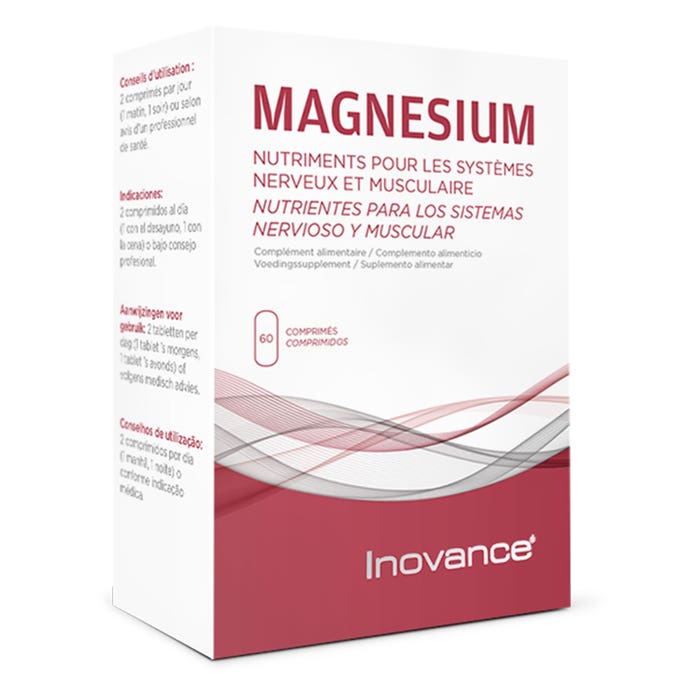 Magnesium X 60 Tablets 60 Comprimés Inovance
