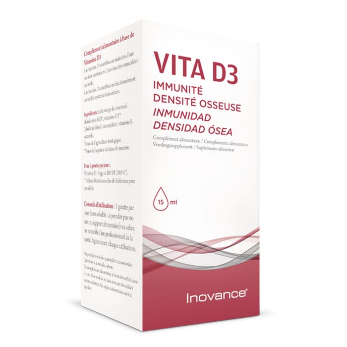 Vitamin D3 Dropper 15ml Inovance