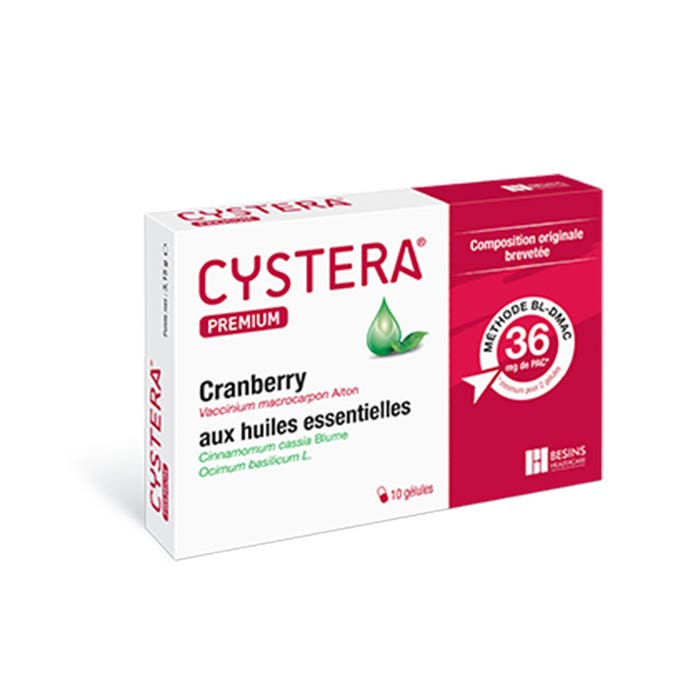 Lyocentre Cystera Premium Cranberry X 10 Capsules 10 Gélules