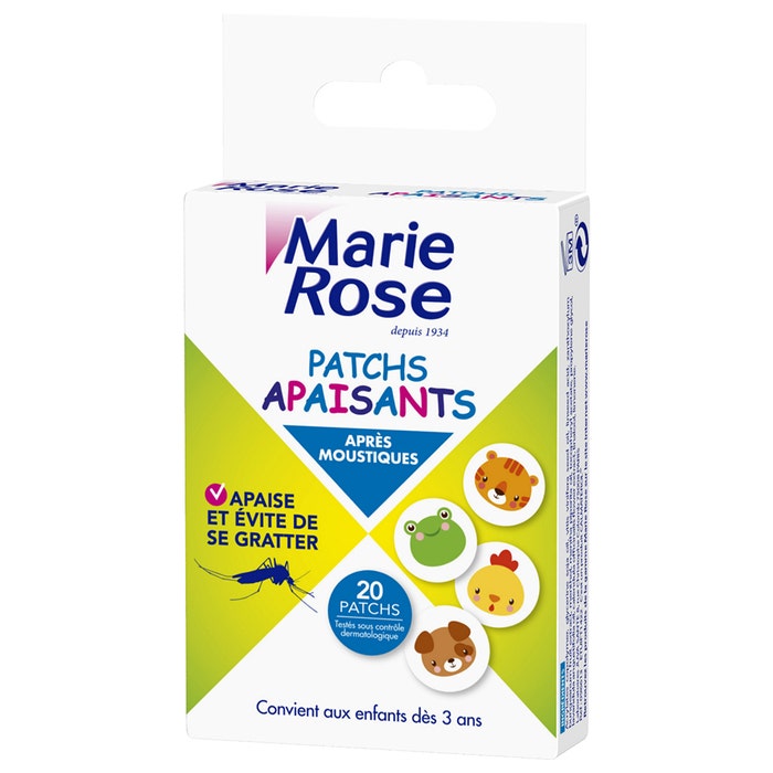 Soothing Mosquito Patch for age 3+ x20 Marie Rose