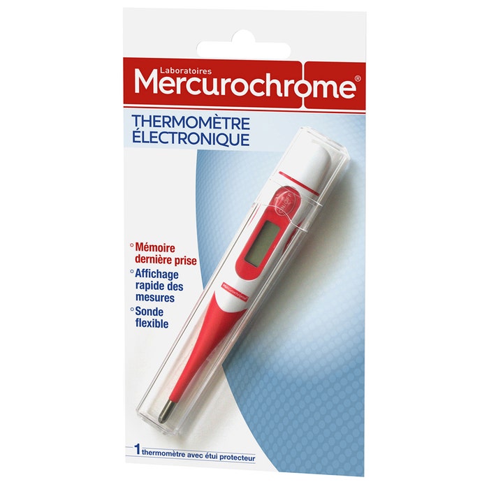 Electronic Thermometer Mercurochrome