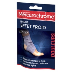 Mercurochrome Cold Effect Pain Soothing Bandage 3,2m X 7,5cm