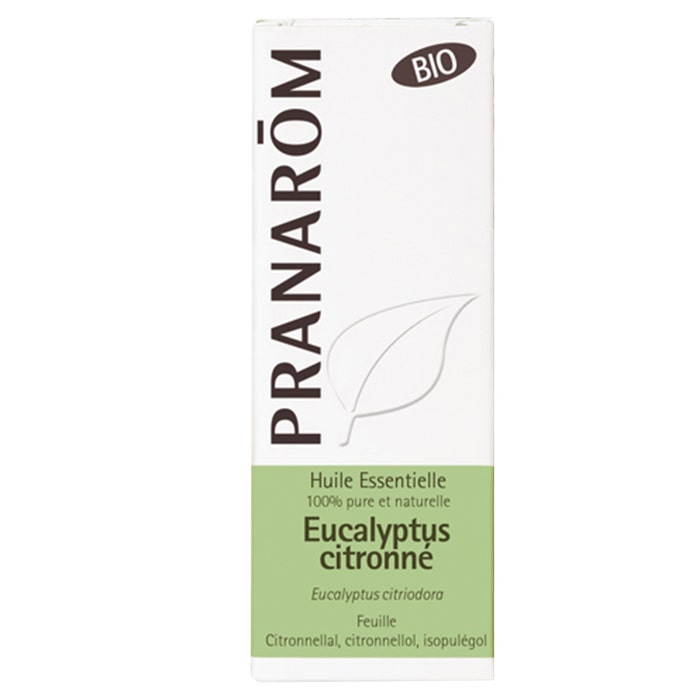Eucalyptus Lemon Essential Oil Organic Leaf 10ml Les Huiles Essentielles Pranarôm