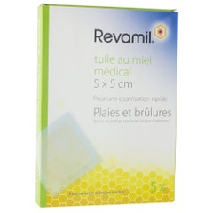 Revamil Xeroform With Medical Honey X 5