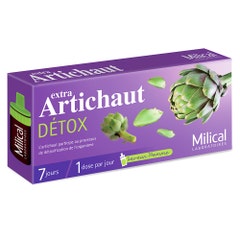 Milical Extra Artichoke Detox 7 Doses Saveur Pomme 7 Jours 7 Doses de 10ml