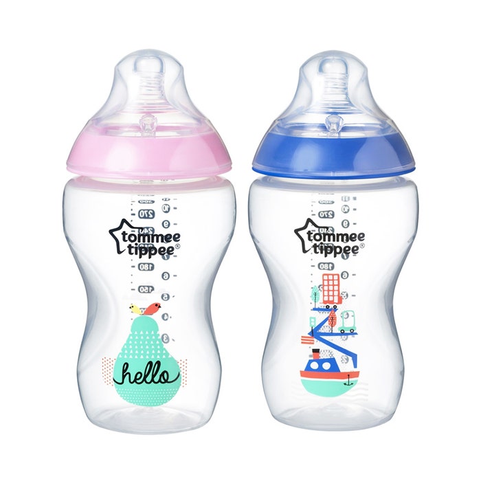 Closer To Nature Baby Bottle Medium Flow From 3 Months 340 ml Tommee Tippee