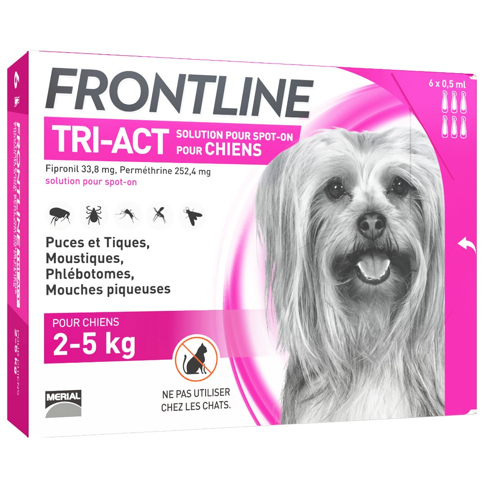 Frontline tri act deals for dogs