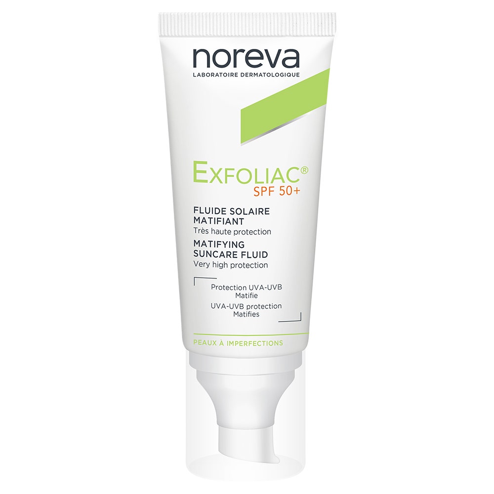 Noreva Exfoliac Suncare Fluid Spf 50+ 40ml