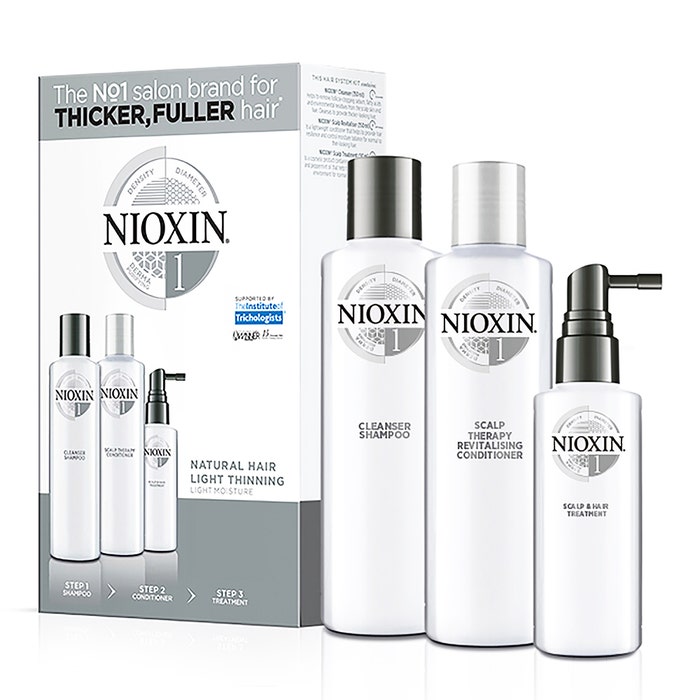 Kit Cleanser Shampoo + Scalp Revitalising Conditioner + Scalp And Hait Treat 350ml Nioxin