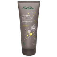 Melvita Homme 2-in-1 Organic Energizing Body & Hair Shower for Men 200ml