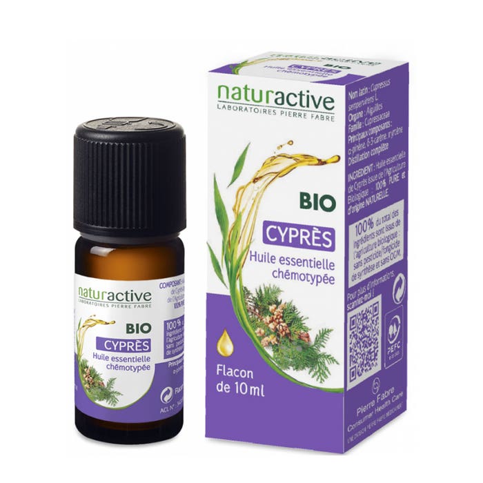 Naturactive Organic Cypress Essential Oil 10 ml