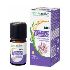 Naturactive Organic Geranium Bourbon Essential Oil 5ml