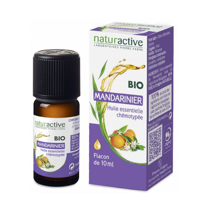 Naturactive Organic Mandarin Tree Essential Oil 10 ml