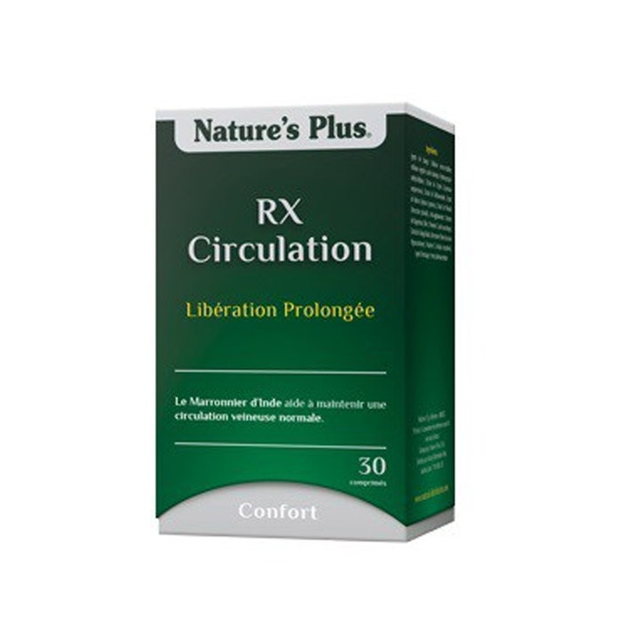 Nature Rx Buttons Nature'S Plus Rx Circulation 30 Tablets 30 tablets - Easypara