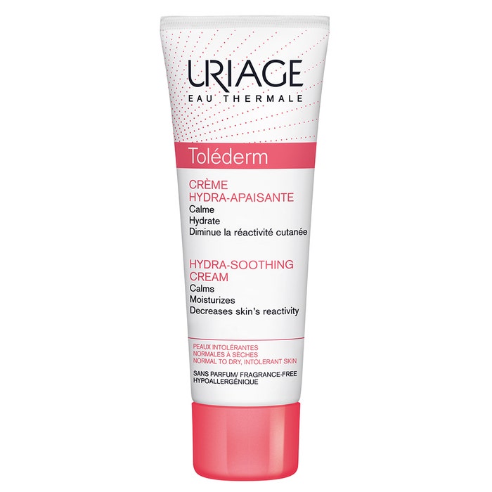 Hydra Smoothing Cream Normal To Dry Intolerant Skins 50ml Tolederm Uriage