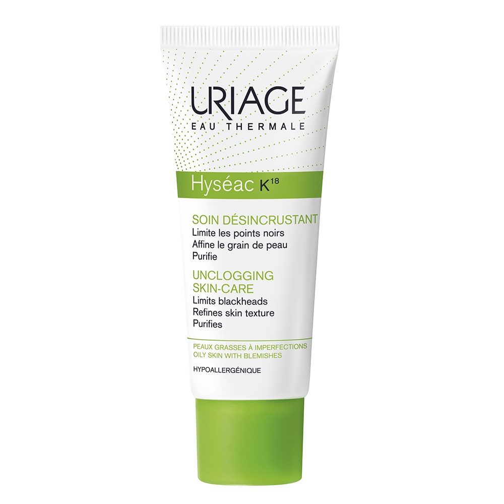 Uriage Hyseac K18 Unclogging Skin Care Oily Skins With Blemishes 40ml