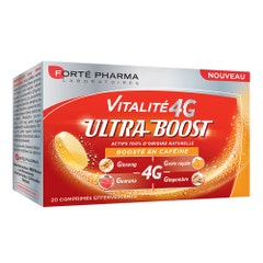Forté Pharma Ultra Boost 4G Vitality 20 Effervescent tablets