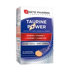 Forté Pharma Taurine Power Energy X 30 Effervescent Tablets
