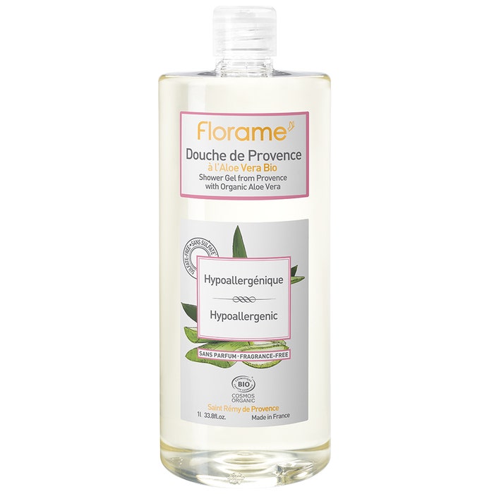 Hypoallergenic Organic Shower Gel De Provence 1l Florame