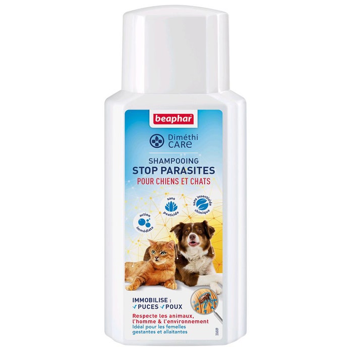 Dimethicare Stop Parasites Shampoo For Dogs And Cats 200ml Beaphar