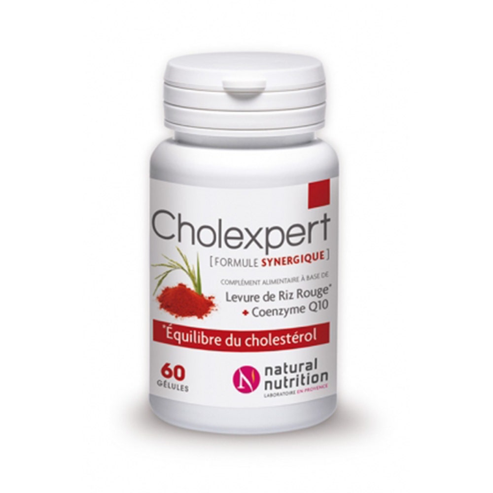 Natural Nutrition Cholexpert Red Rice Yeast + Q10 30 Capsules