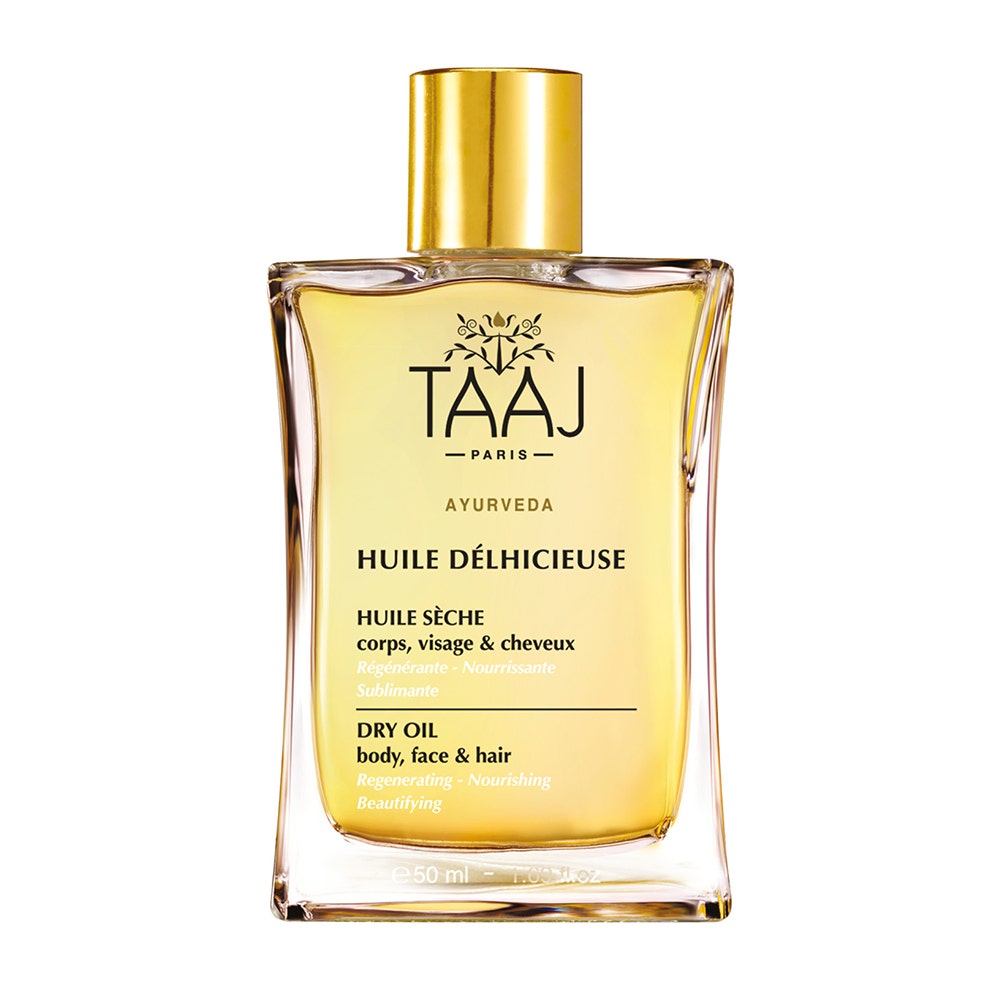 Taaj Taaj Huile Delhicieuse Dry Oil Face Body And Hair 50ml