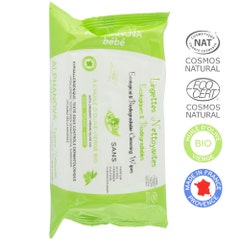 Alphanova Baby Ecological Biodegradable Olive Oil Wipes X60