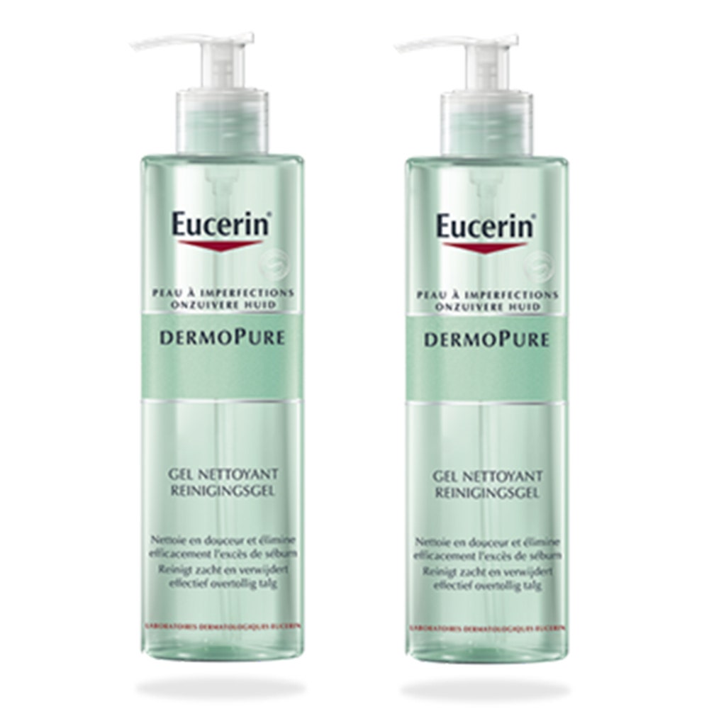 Eucerin Dermopure Gel 2 X 2x400ml