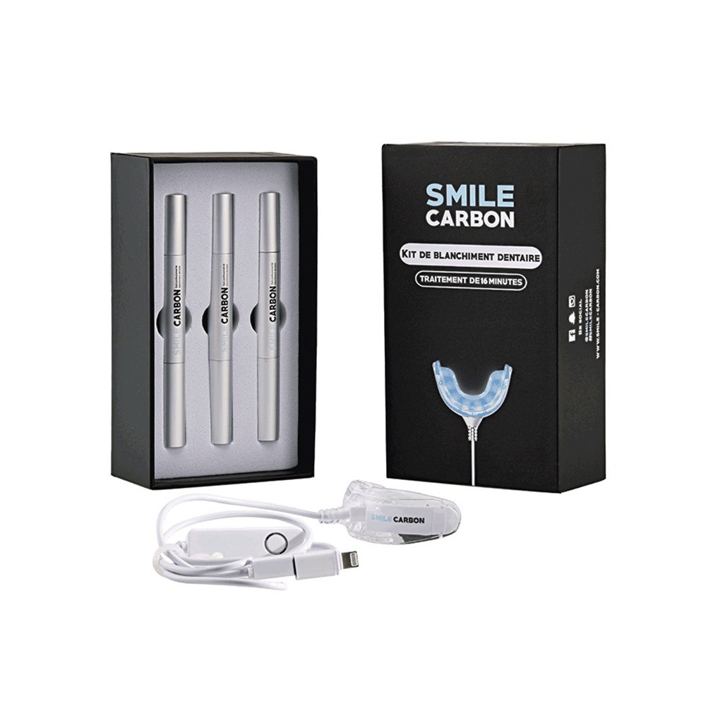 Smile Carbon Original Smile Carbon Kit Connected Whitening Kit For Teeth