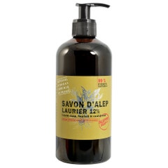 Tadé Liquid Aleppo Soap 12% Laurel Dry and Intolerant skin 500ml