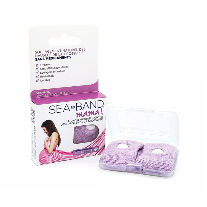 Seaband Mama Acupressure Anti Nausea Bracelet Pregnancy Easypara