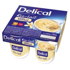 Delical High-calorie high-protein rice pudding 4x200g