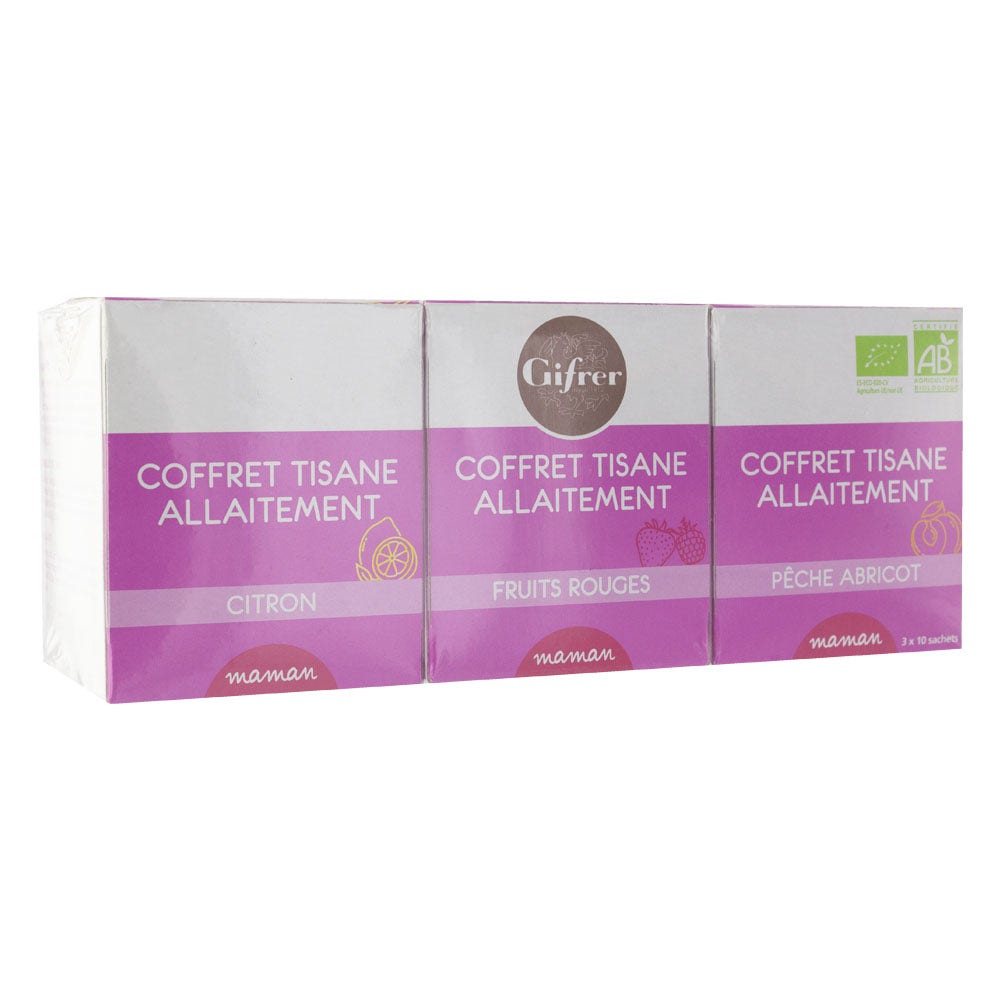 Gifrer Milk feeding herbal teas 3x10 Sachets