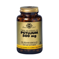 Solgar Psyllium 500mg Digestion Detox Système digestif 200 capsules