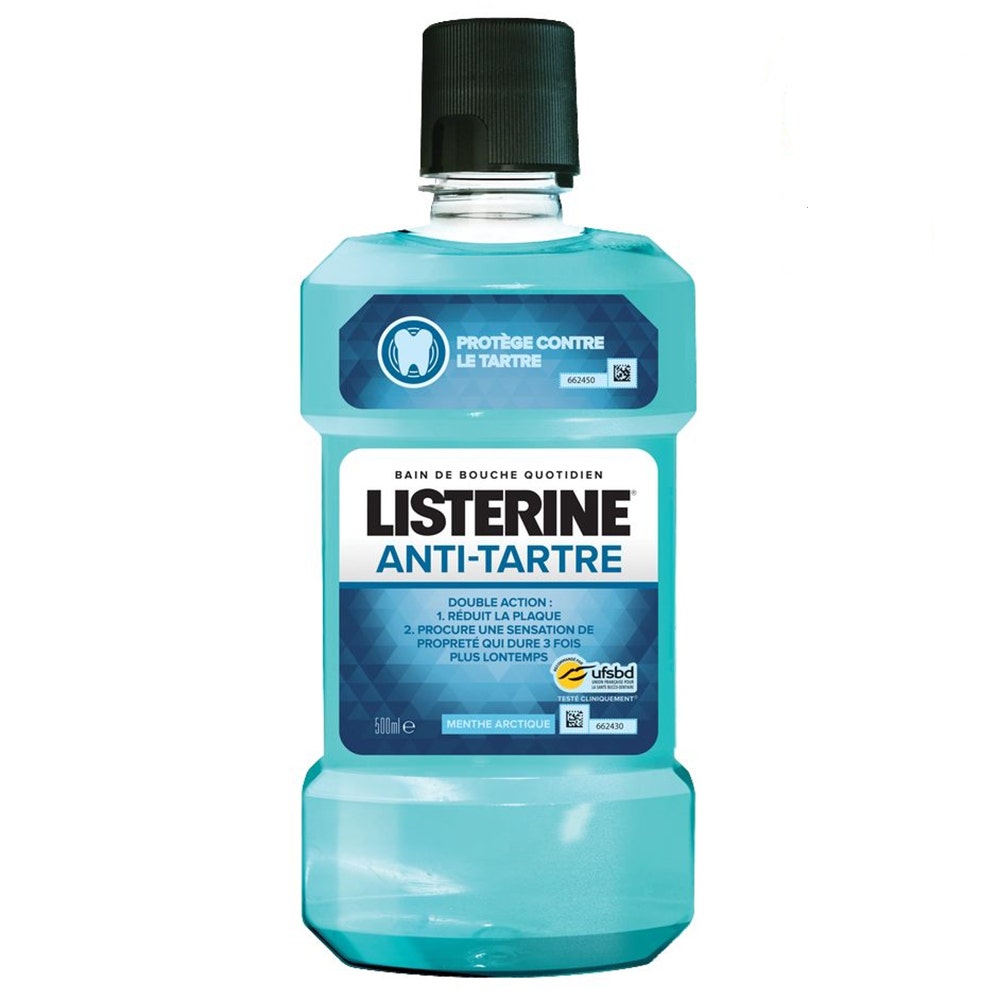 Listerine Listerine Daily Anti Tarta Mouthwash Artic Mint 500ml