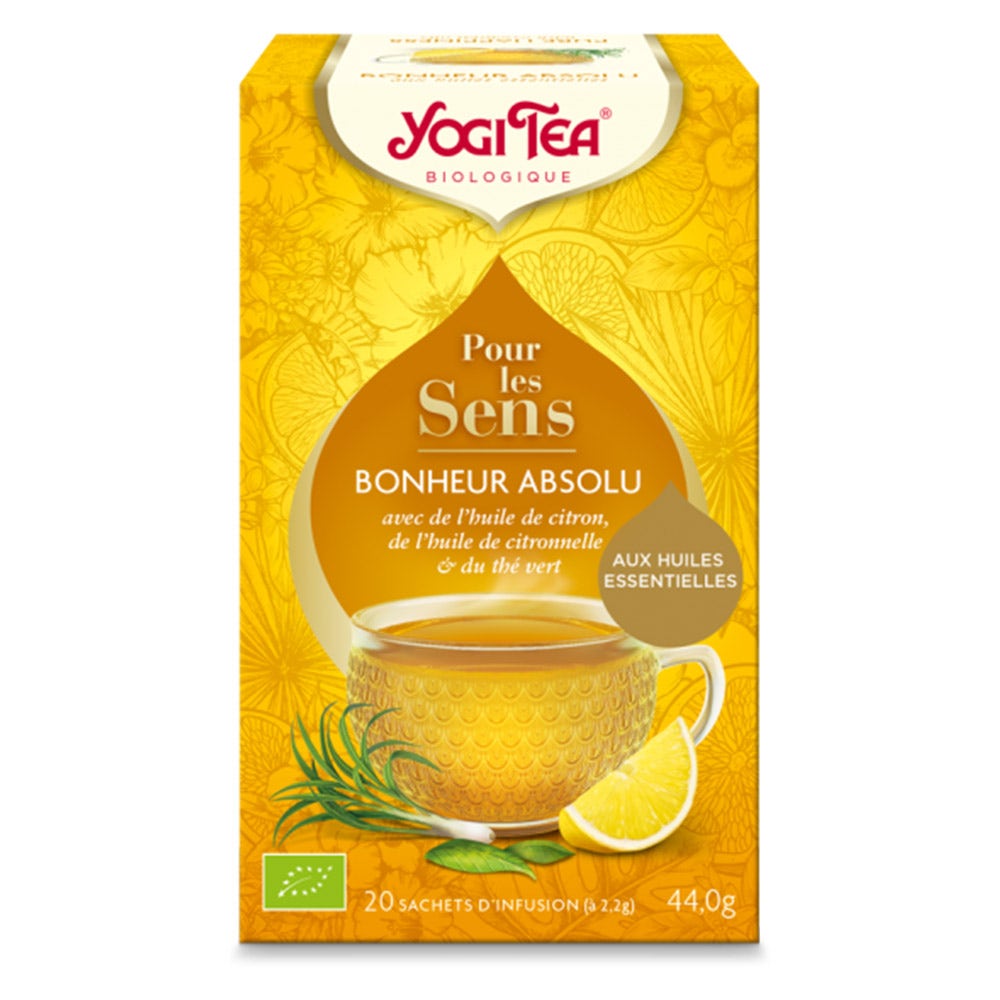 Yogi Tea Pour Les Sens Absolute Happiness 20 Sachets