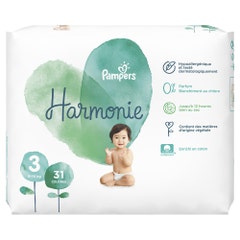 Pampers Harmonie Layers Size 3 6 to 10 kg x31