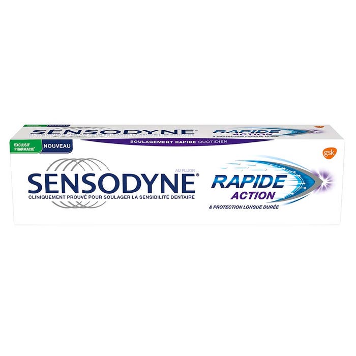 Quick Toothpaste And Long-Lasting Protection 75ml Sensodyne
