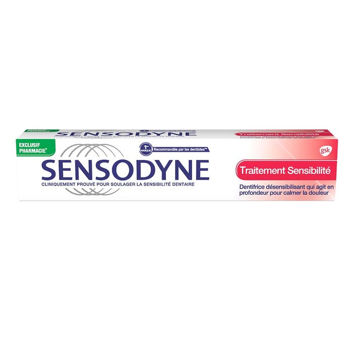 Toothpaste Sensitivity Treatment 75ml Sensodyne