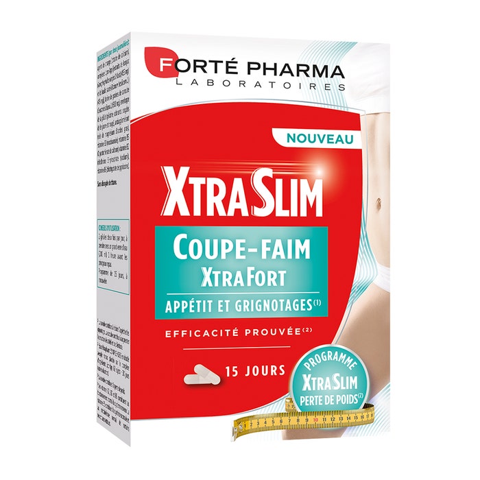 Forté Pharma XtraSlim Appetite Suppressant Rich in Konjac 60 capsules