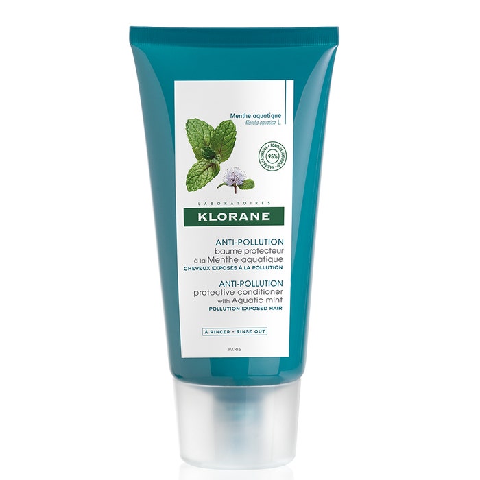 Anti Pollution Protective Conditioner With Aquatic Mint 150ml Klorane