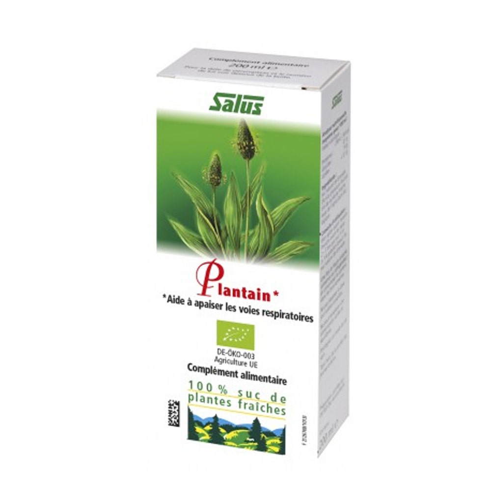 Salus Suc De Plantes Fraiches Plantain Bioes 200 ml