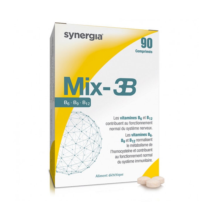 Synergia Mix-3b X 90 Capsules