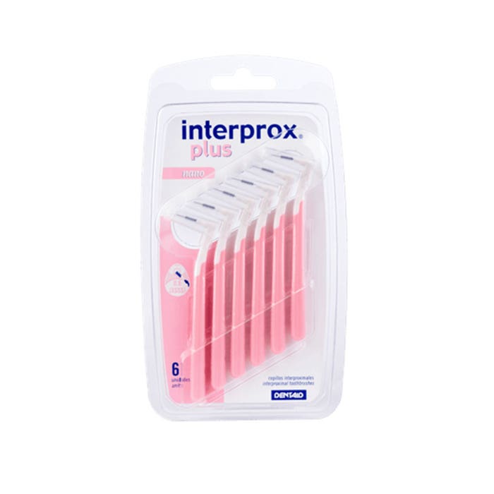 0.6mm Nano Plus X6 interdental brushes Interprox