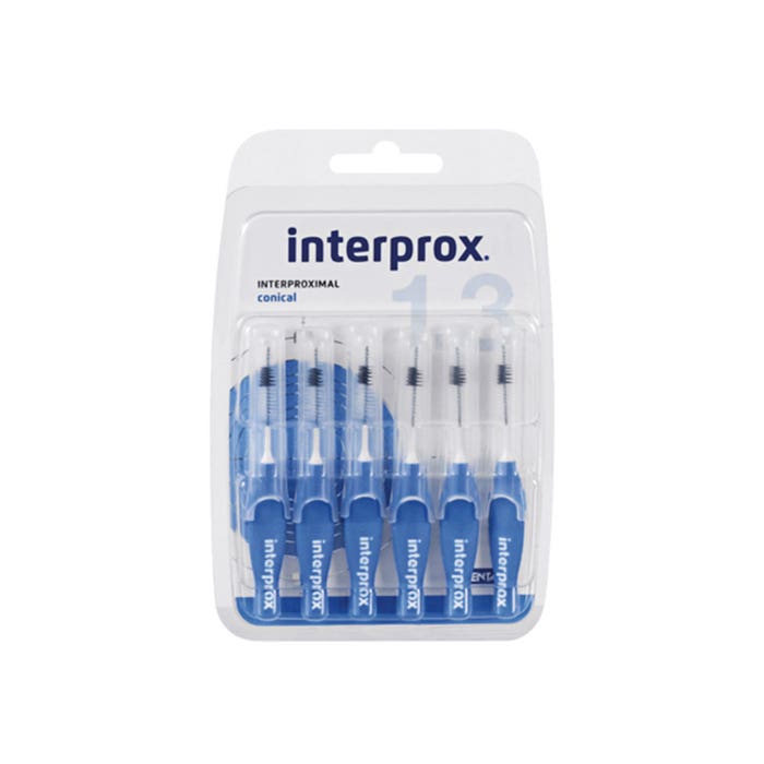 1.3mm Conical interdental brushes X6 Interprox