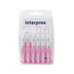Interprox Interdental Brushettes Nano 0,6mm X6